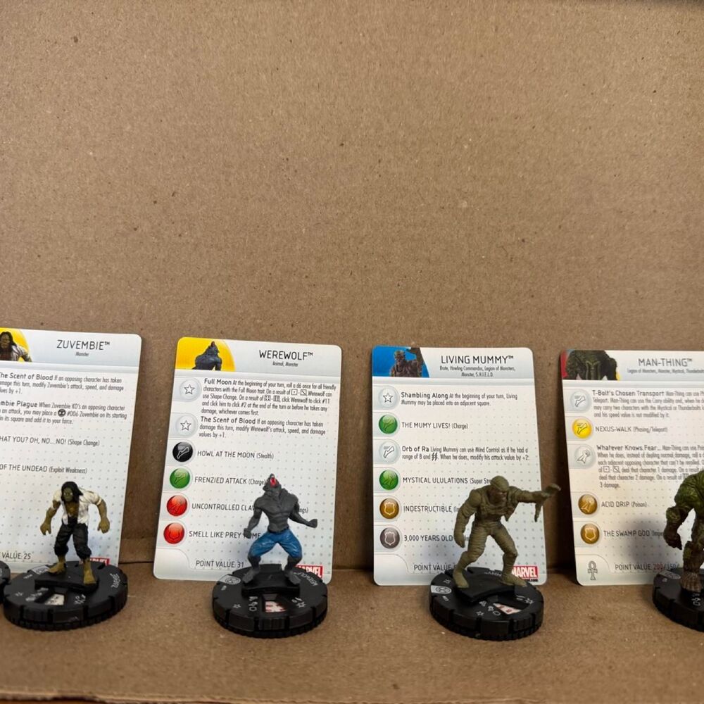 Marvel HeroClix Legion of Monsters Lot